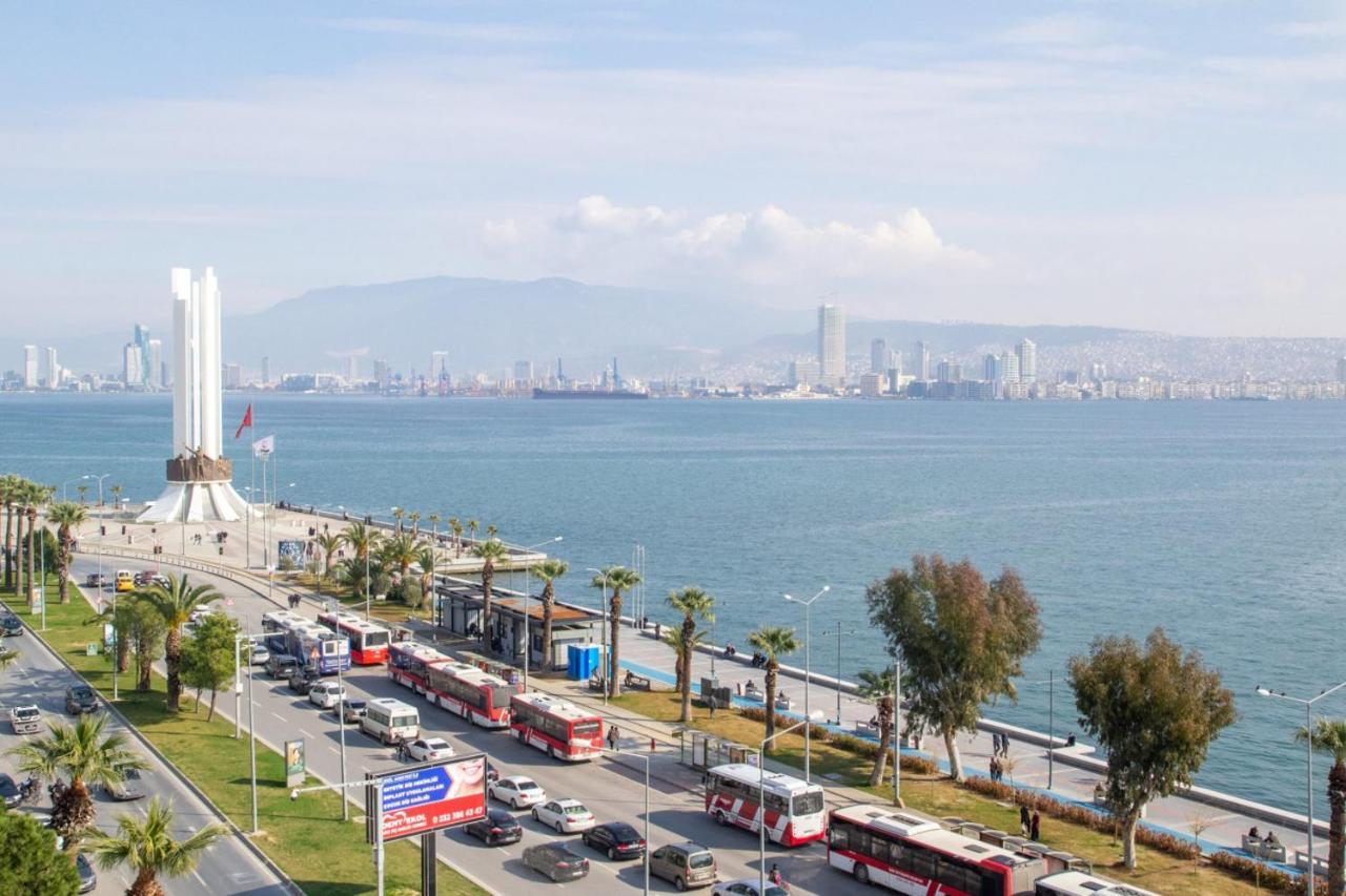Appartement Exceptional Flat With Gorgeous Sea View In İzmir Extérieur photo