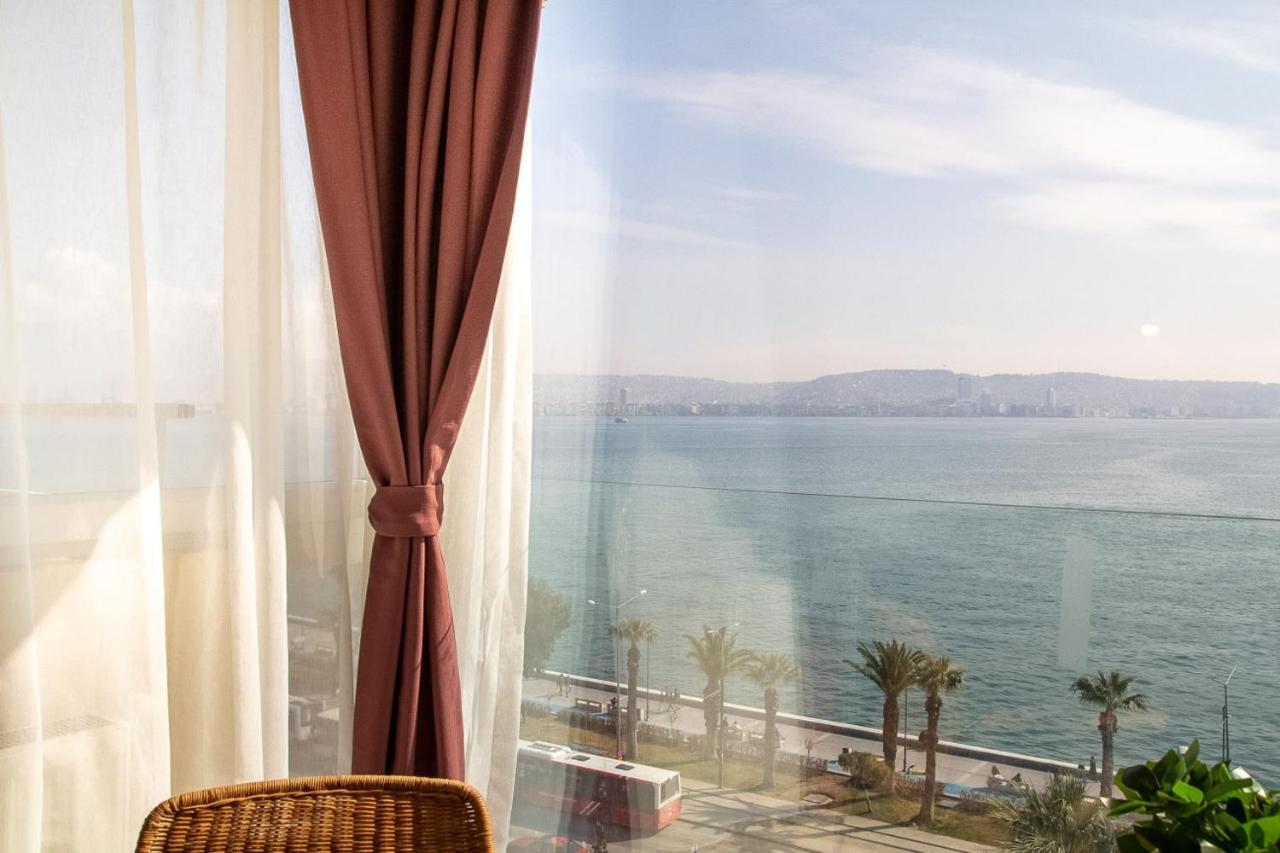 Appartement Exceptional Flat With Gorgeous Sea View In İzmir Extérieur photo