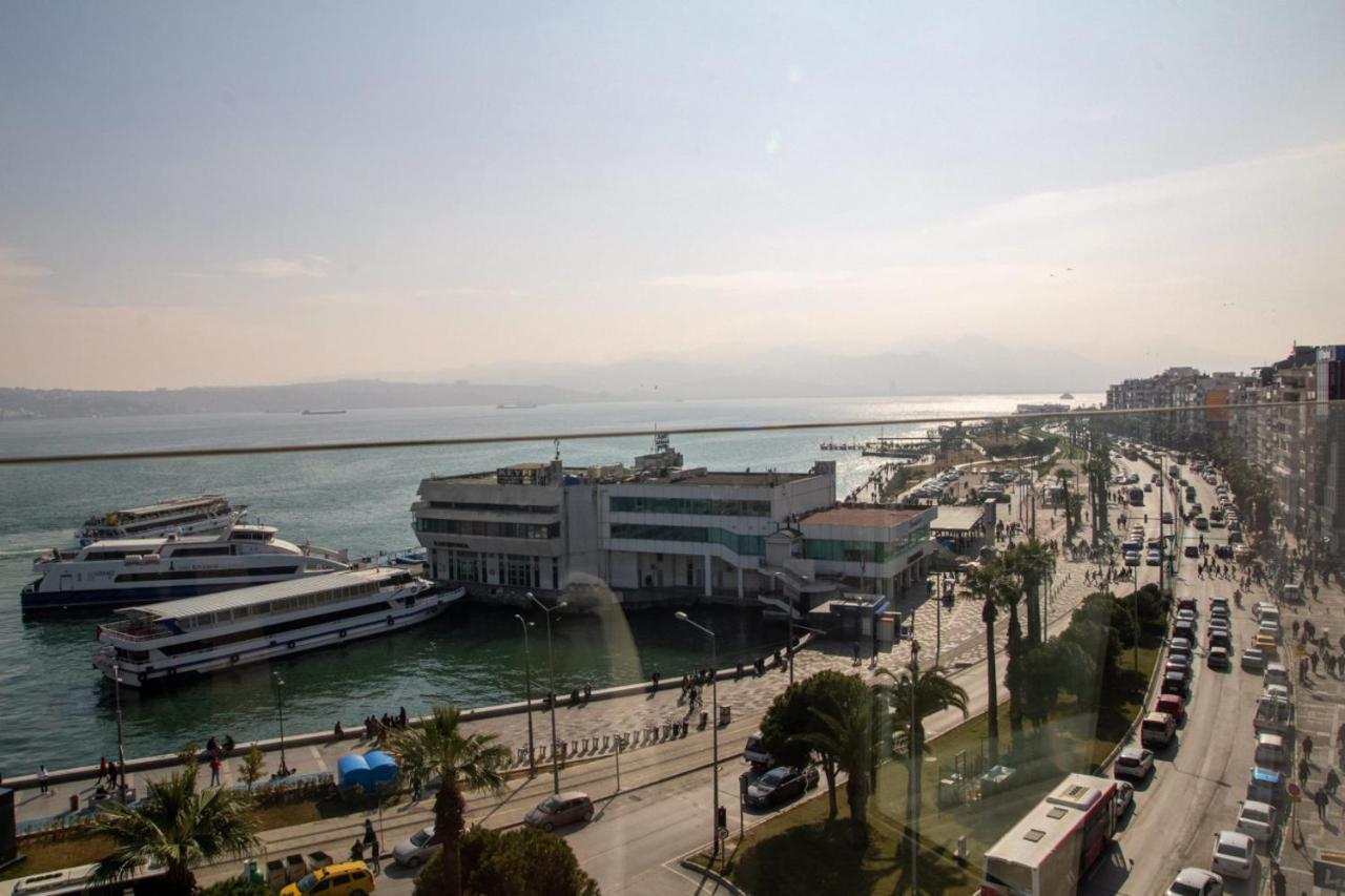Appartement Exceptional Flat With Gorgeous Sea View In İzmir Extérieur photo